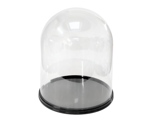 Dome large D200xH230mm black ZONDER KARTON